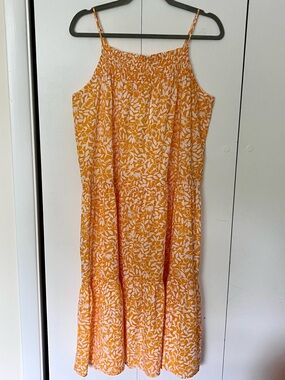 J.Crew Factory Printed Midi Cover-Up Size S NWT